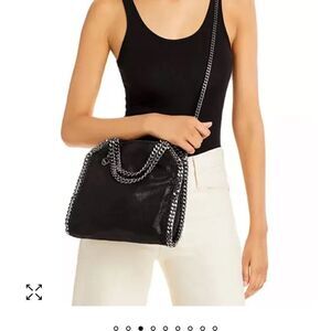 Stella McCartney Falabella Fold-Over Mini Tote